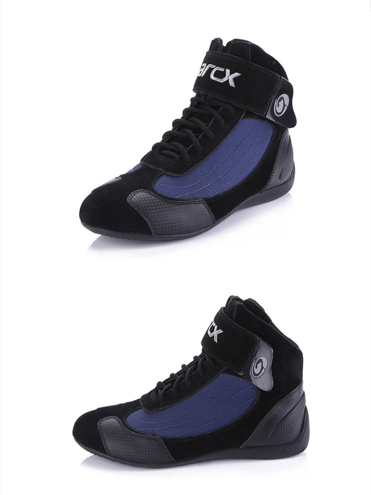 
                  
                    Men's Riding Shoes Suede Leather Blue
                  
                