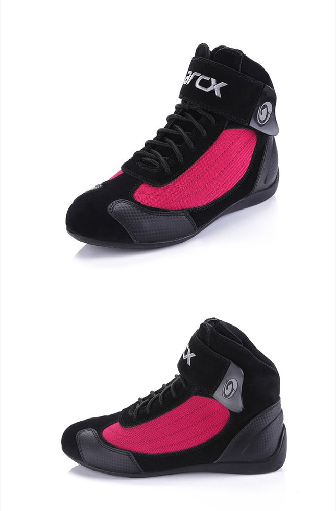 
                  
                    Men's Riding Shoes Suede Leather Red
                  
                