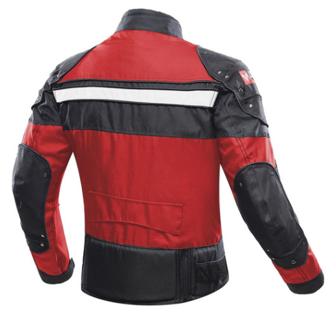 MEN'S MOTORCYCLE ARMORED JACKET | REMOVABLE LINER FOR ALL SEASONS