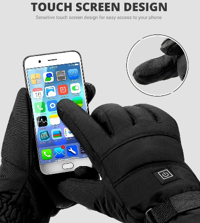 NEW Unisex Heated Motorcycle Gloves For Winter & Cooler Climate