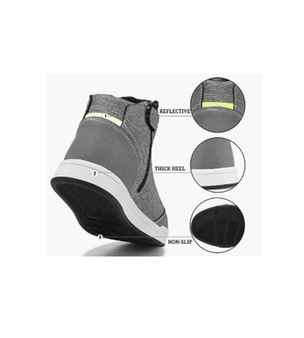 
                  
                    Men's Street Riding Shoes Boots Grey
                  
                