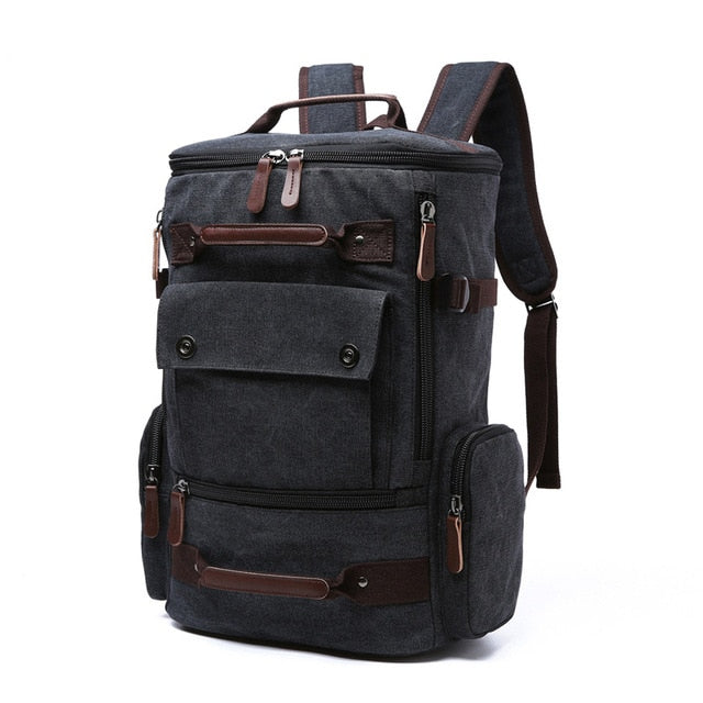 Men's Canvas Rucksack / Backpack