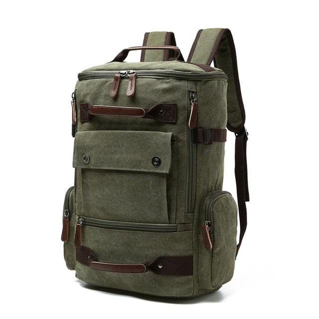 Men's Canvas Rucksack / Backpack