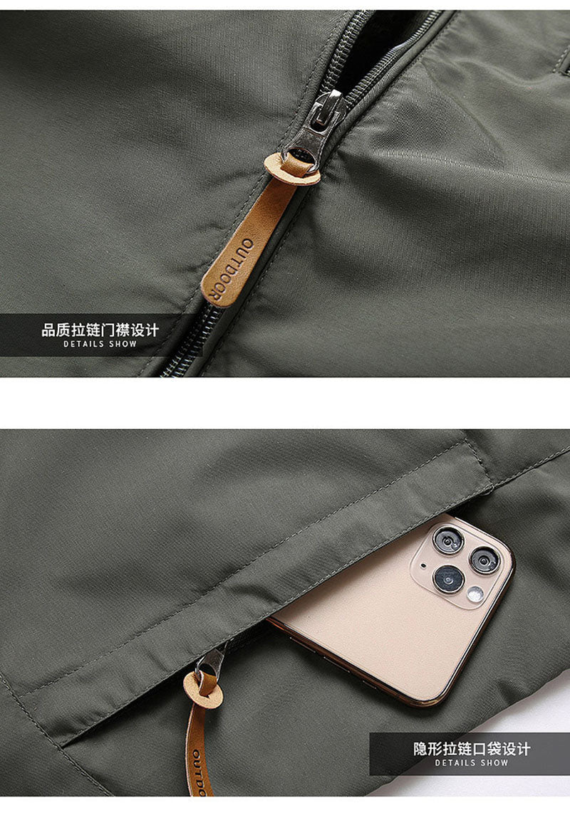 
                  
                    Men's Waterproof Windbreaker Hooded Jacket/Coat
                  
                