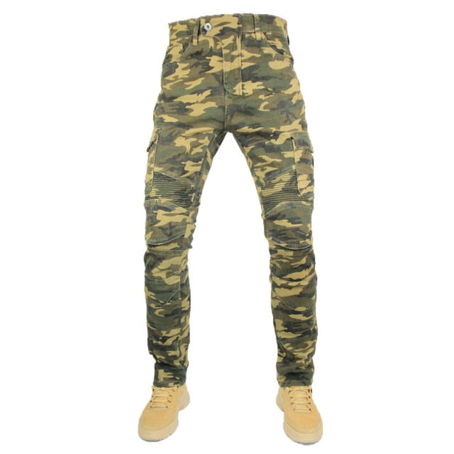 2019 Model Men's Armored Jeans Light Camo